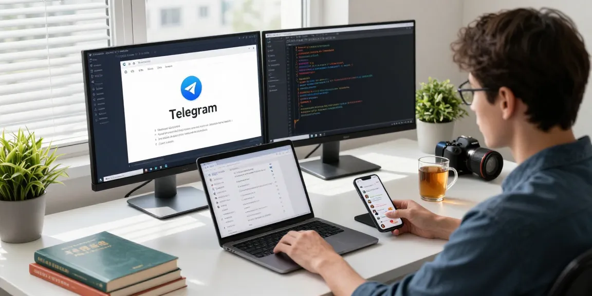 Setting up Telegram Chinese language pack in a modern workspace.